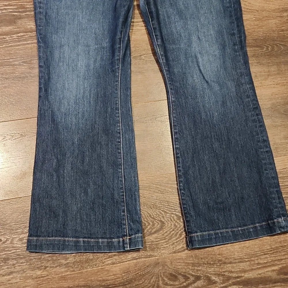 ❤️ GAP LONG & LEAN WIDE LEG TROUSER JEANS, 16A (33 ANKLE) - Picture 4 of 8